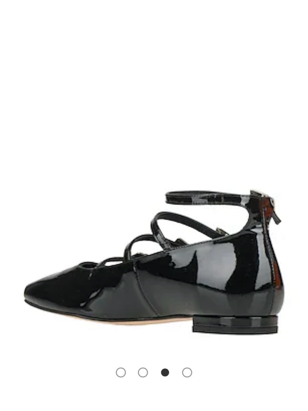 ALOHAS Black Patent Luke Leather Ballet Flat - Picture 4 of 9